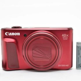 新品級★Canon PowerShot SX720 HS レッド #496