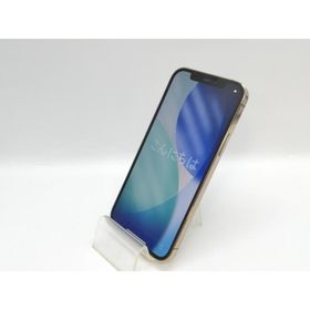 【中古】Apple SoftBank 【SIMロック解除済み】 iPhone 12 Pro 128GB ゴールド MGM73J/A【京都】保証期間１ヶ月【ランクB】