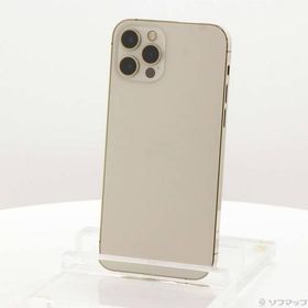 〔中古〕Apple(アップル) iPhone12 Pro 256GB ゴールド MGMC3J／A SIMフリー〔269-ud〕