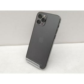 【中古】Apple SoftBank 【SIMロック解除済み】 iPhone 12 Pro 128GB グラファイト MGM53J/A【仙台イービーンズ】保証期間１ヶ月【ランクB】