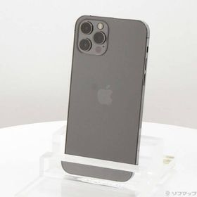 〔中古〕Apple(アップル) iPhone12 Pro 128GB グラファイト MGM53J／A SIMフリー〔198-ud〕