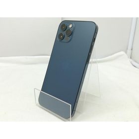 【中古】Apple 国内版 【SIMフリー】 iPhone 12 Pro 128GB パシフィックブルー MGM83J/A【川崎】保証期間１ヶ月【ランクC】