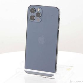 〔中古〕Apple(アップル) iPhone12 Pro 128GB パシフィックブルー NGM83J／A SIMフリー〔247-ud〕