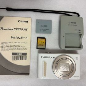 週末値下げCanon PowerShot SX610 HS Wi-Fi 美品