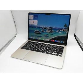 【中古】Apple MacBook Air 13インチ (M4,2025) M4(CPU:10C/GPU:8C) 16GB/256GB スターライト MW0Y3J/A【福岡天神】保証期間1ヶ月【ランクA】