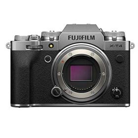 【中古】富士フイルム(FUJIFILM) ミラーレス一眼カメラ X-T4ボディ シルバー X-T4-S