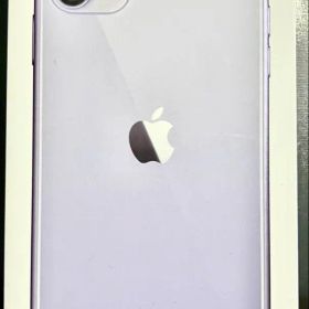 iPhone 11 パープル 64GB SIMフリー 動作良好 付属品完備