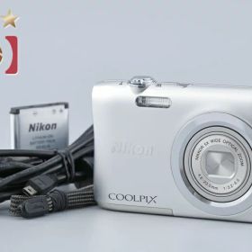【中古】Nikon ニコン COOLPIX A100 シルバー コンパクトデジタルカメラ