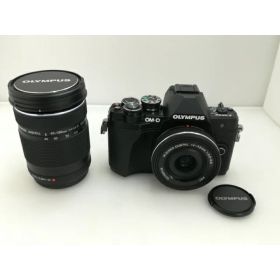 【中古】OLYMPUS OM-D E-M10 Mark III EZダブルズームキット ブラック【大須】保証期間1ヶ月【ランクA】