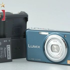 【中古】Panasonic パナソニック LUMIX DMC-FX77 スエードブルー コンパクトデジタルカメラ