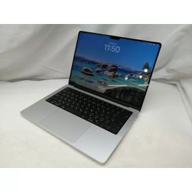 【中古】Apple MacBook Pro 14インチ M4(CPU:10C/GPU:10C) 16GB/512GB シルバー MW2W3J/A(14インチ,M4,2024)【札幌南2条】保証期間1ヶ月【ランクA】