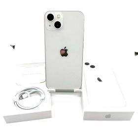 「中古Aランク」SIMフリー iPhone 13 128GB [スターライト] MLND3J/A スマホ本体 電池最大容量95％