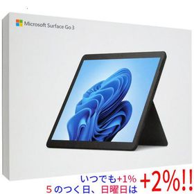 【中古】マイクロソフト Surface Go 3 8VA-00030 マットブラック 訳あり 元箱あり
