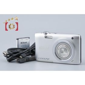【中古】Nikon ニコン COOLPIX A100 シルバー コンパクトデジタルカメラ