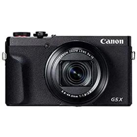 【中古】Canon コンパクトデジタルカメラ PowerShot G5 X Mark II ブラック 1.0型センサー/F1.8レンズ/光学5倍ズーム PSG5XMARKII