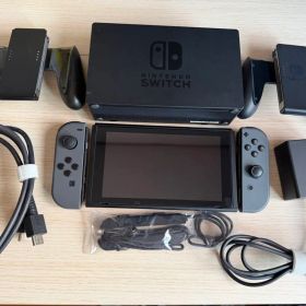 Nintendo Switch 本体 グレー 付属品あり HAC-001