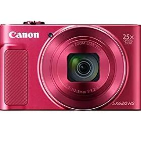 【中古】「非常に良い」Canon コンパクトデジタルカメラ PowerShot SX620 HS レッド 光学25倍ズーム/Wi-Fi対応 PSSX620HSRE