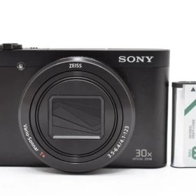 新品級★SONY Cyber-shot DSC-WX500 ブラック #570