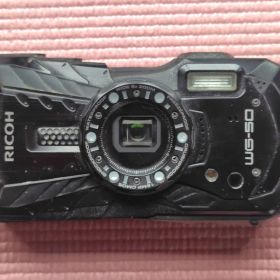 デジタルカメラ RICOH WG-50 ブラック 中古