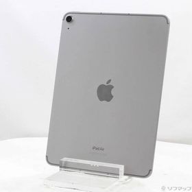 〔中古〕Apple(アップル) iPad Air 11インチ 第6世代 128GB スペースグレイ MUXD3J／A SoftBankロック解除SIMフリー〔258-ud〕