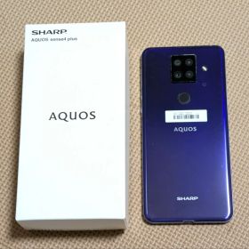 SHARP AQUOS sense4 plus パープル 本体