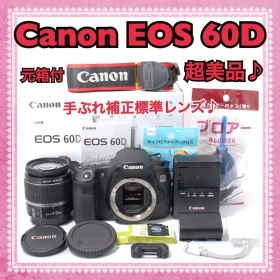 ショット数990回！✨新品級 Canon EOS 60D レンズセット 元箱付