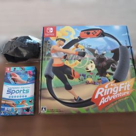 【Switch】リングフィット アドベンチャーとニンテンドー スイッチ スポーツ