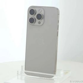 ソフマップ 〔中古品〕 iPhone15 Pro Max 1TB ナチュラルチタニウム MU713J／A SIMフリー【198】