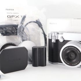 【極美品】《 ショット数 1200回》富士フイルム Fujifilm GFX100RF 中判カメラ - シルバー