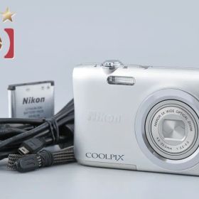 【中古】Nikon ニコン COOLPIX A100 シルバー コンパクトデジタルカメラ