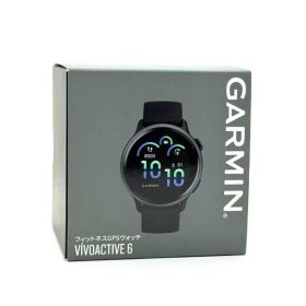 「新品」GARMIN(ガーミン) vivoactive 6 010-02985-30 [Black/Slate] スマートウォッチ