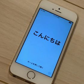 Apple iPhone5s 64GB ゴールド 本体