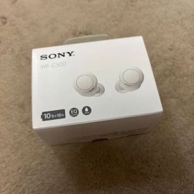 SONY ワイヤレスイヤホン WF-C500 ホワイト 本体