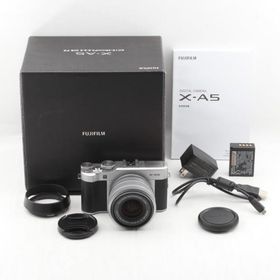 富士フイルム(FUJIFILM) ミラーレス一眼カメラ X-A5レンズキット シルバー X-A5LK-S