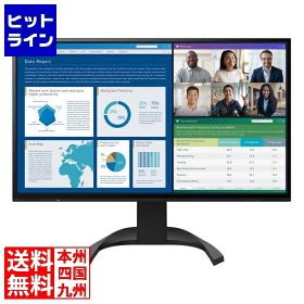 ナナオ 液晶ディスプレイ 27型/3840×2160/USB Type-C、DisplayPort、HDMI×2/ブラック/スピーカー：あり EV2740X-BK