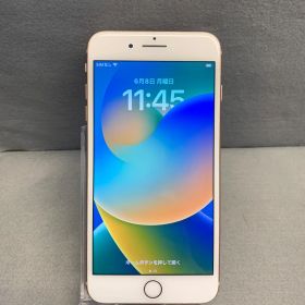 美品 海外版 SIMフリー iPhone8 PLUS 64GB ゴールド色