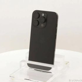 ソフマップ 〔中古品〕 iPhone16 Pro 512GB ブラックチタニウム MYN43J／A SIMフリー【349】