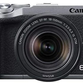【中古】Canon ミラーレス一眼カメラ EOS M6 Mark II EF-M18-150 IS STM レンズキット シルバー EOSM6MK2SL-18150ISSTM