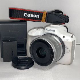 【美品】Canon EOS R50 18-45mm レンズキット カメラ
