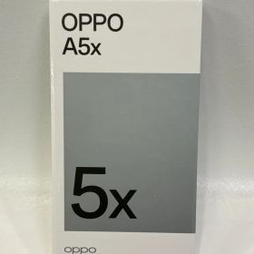 新品未開封 OPPO A5x 4GB/128GB ホワイト
