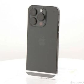 ソフマップ 〔中古品〕 iPhone15 Pro 128GB ブラックチタニウム MTU73J／A SIMフリー【305】