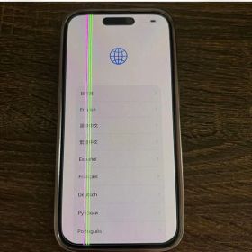 ジャンク品 ディスプレイに縦線あり iPhone 15 Pro 128GB