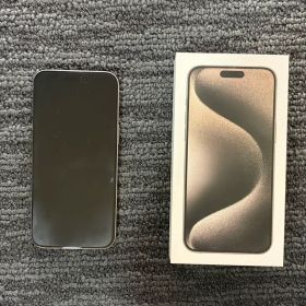 値下げiPhone 15 ProMax 256GB MU6R3J/A