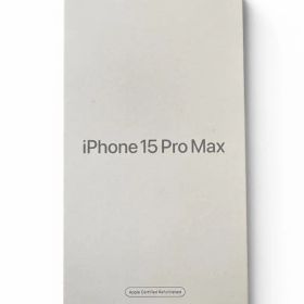 iPhone 15 ProMax 256GB ブラックAppleCare+付