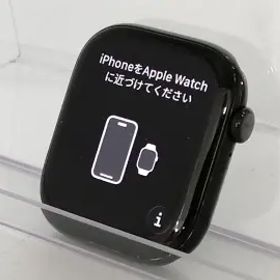 【中古】Apple Apple Watch Series10 46mm GPS ジェットブラックアルミニウムケース/ブラックスポーツバンド (S/M) MWWP3J/A【大宮東口】