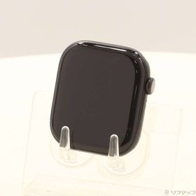 (中古)Apple Apple Watch Series 10 GPS + Cellular 46mm ジェットブラックアルミニウムケース バンド無し(198-ud)