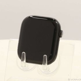 (中古)Apple Apple Watch Series 10 GPS 46mm ジェットブラックアルミニウムケース バンド無し(305-ud)