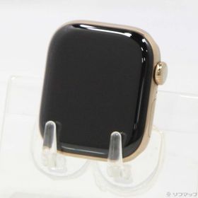 (中古)Apple Apple Watch Series 10 GPS + Cellular 42mm ゴールドチタニウムケース バンド無し(377-ud)