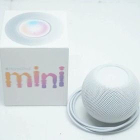 【中古】Appleアップル スマートスピーカー HomePod mini ホワイト MY5H2J/A Wi-Fi対応