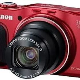 【中古】（非常に良い）Canon デジタルカメラ Power Shot SX700 HS レッド 光学30倍ズーム PSSX700HS(RE)
